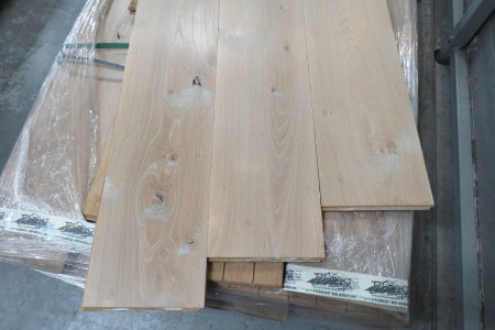 11m² Eikenhouten massieve vloer 20x240mm