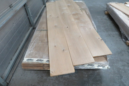 11m² Eikenhouten massieve vloer 20x240mm