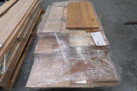 13,5m² Eikenhouten vloer Cabin oak 20/6x220mm