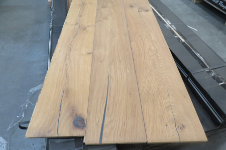 14,5m² Eikenhouten vloer Cabin Oak Smoked 15/4x220mm