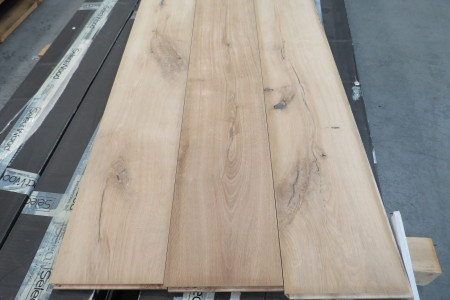 14,5m² Eikenhouten vloer New Cabin Oak Handworks 15/4x190mm