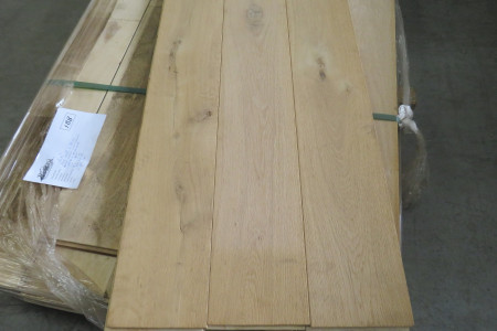 16m² Eikenhouten duo vloer 20/6x180mm