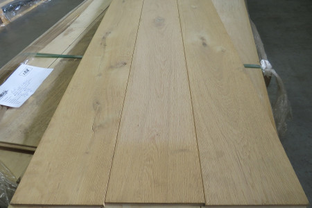 16m² Eikenhouten duo vloer 20/6x180mm