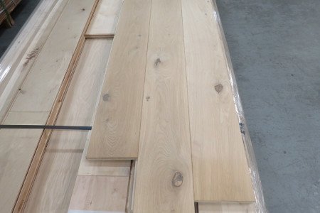 17m² Eikenhouten vloer duo plank 20/6x150mm