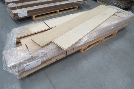 18m² Eikenhouten duo vloer White-Grey 20/6x260mm