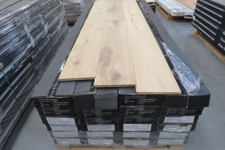 19,8m² Eikenhouten vloer Cotton Mill Classic 15/4x220mm