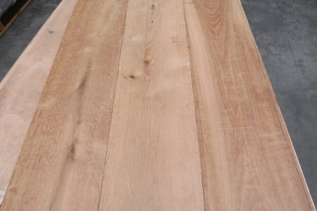 19m² Eikenhouten duo vloer Camelot Cognac verouderd 20/6x210 tot 260mm