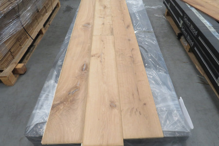 21m² Eikenhouten vloer New Cabin Oak Handworks 15/4x220mm