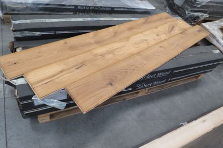 23m² Eikenhouten vloer New Cabin Oak Handworks 15/4x220mm