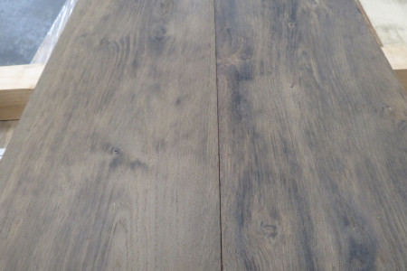 26m² Eikenhouten vloer Duo plank Cabin geolied 15/4x220mm