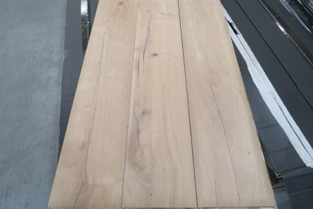 30m² Eikenhouten vloer Cabin Oak Black To White 20/6x190mm