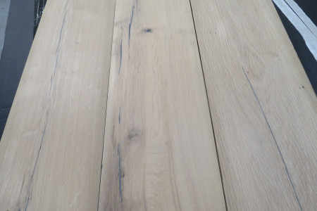 30m² Eikenhouten vloer Cabin Oak Black To White 20/6x190mm