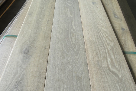 32m² Eikenhouten Duo vloer Pale Grey 15/4x220mm