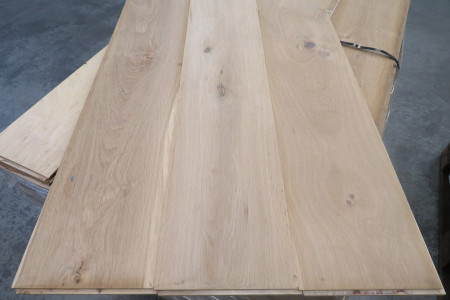 33m² Eikenhouten vloer Cabin Oak gestopt 20/6x220mm