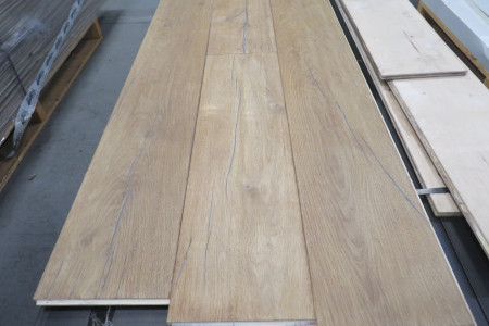 33m² Eikenhouten vloer Cotton Mill Old Slater 15/4x220mm