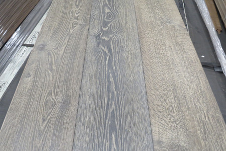 35m² Eikenhouten vloer Black to White Slate Grey 15/4x190mm