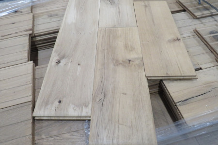 36m² Eikenhouten vloer Cabin Oak Massief 180mm