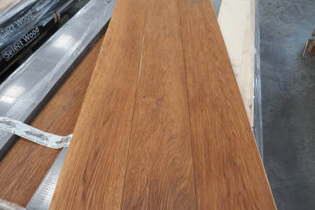 43m² Eikenhouten vloer European Oak 15/4x190mm