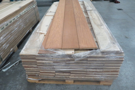 48m² Eikenhouten duo vloer Geloogd Eiken 20/6x180mm