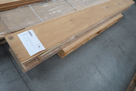 5,4m² Eikenhouten vloer Tudor Oak Classic 20/6x250mm
