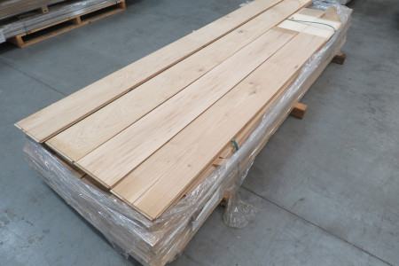 18m² Eikenhouten Duo vloer onbehandeld 20/6x220mm