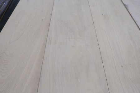 50m² Eikenhouten vloer Duo plank White Wash 20/6x260mm