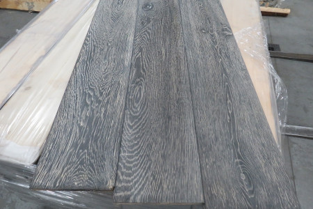 81m² Eikenhouten vloer Knight Black Cabin Oak Style 15/4x190mm