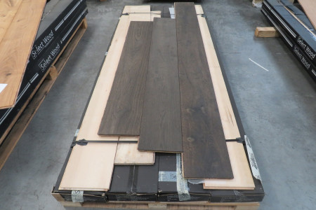 9,5m² Eikenhouten vloer Black Forest 15/4x220mm