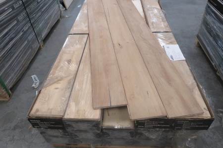86m² Eikenhouten vloer Driftwood 15/4x190mm