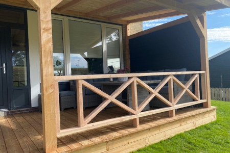 Fraaie veranda in Maasdijk
