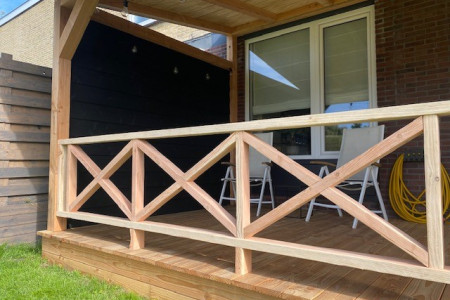 Fraaie veranda in Maasdijk