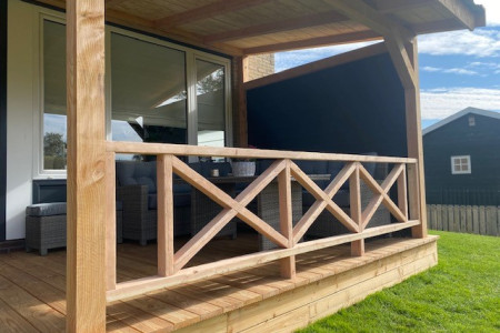 Fraaie veranda in Maasdijk
